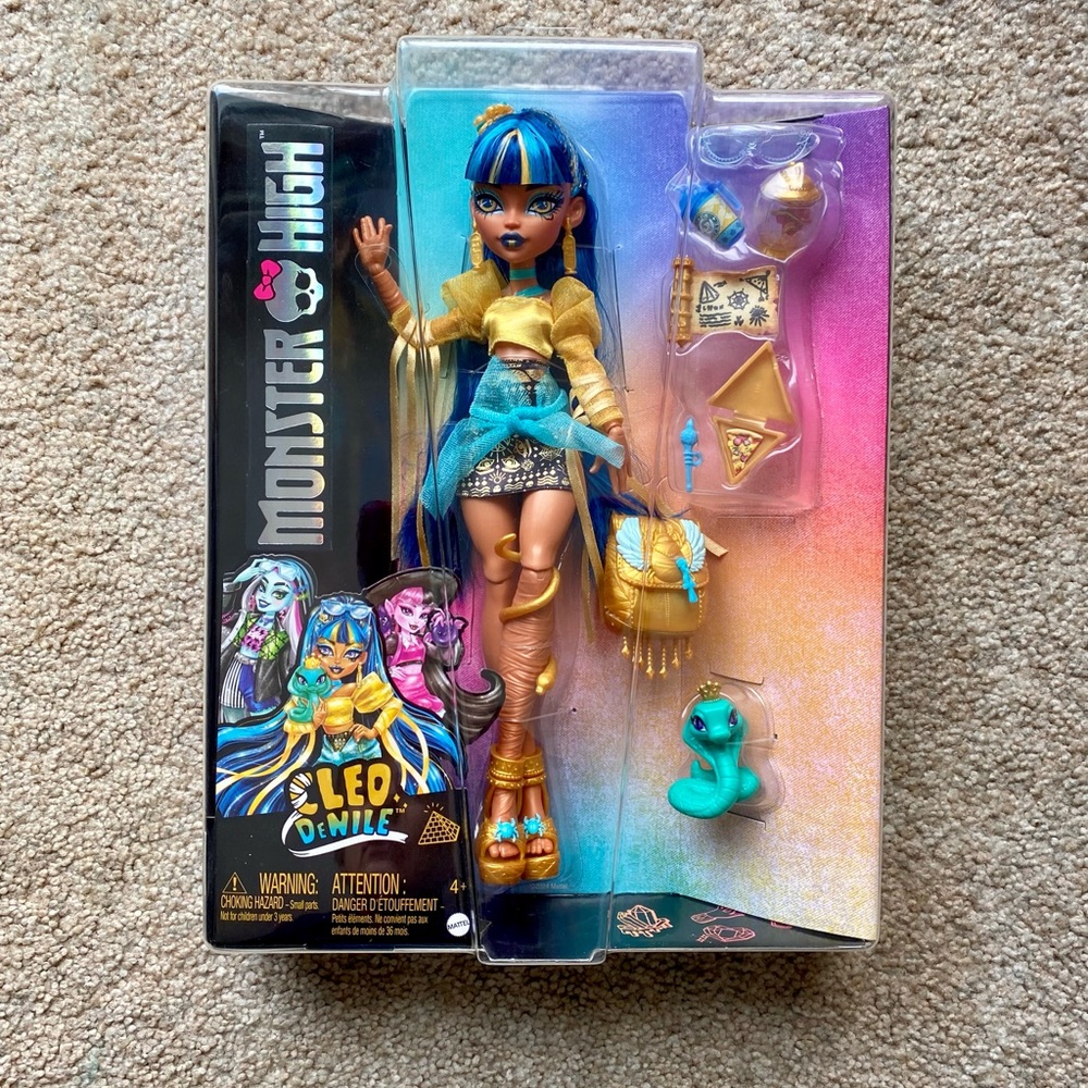 Monster High Cleo De Nile Doll New